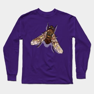 Bugs-11 Brown Fly Long Sleeve T-Shirt